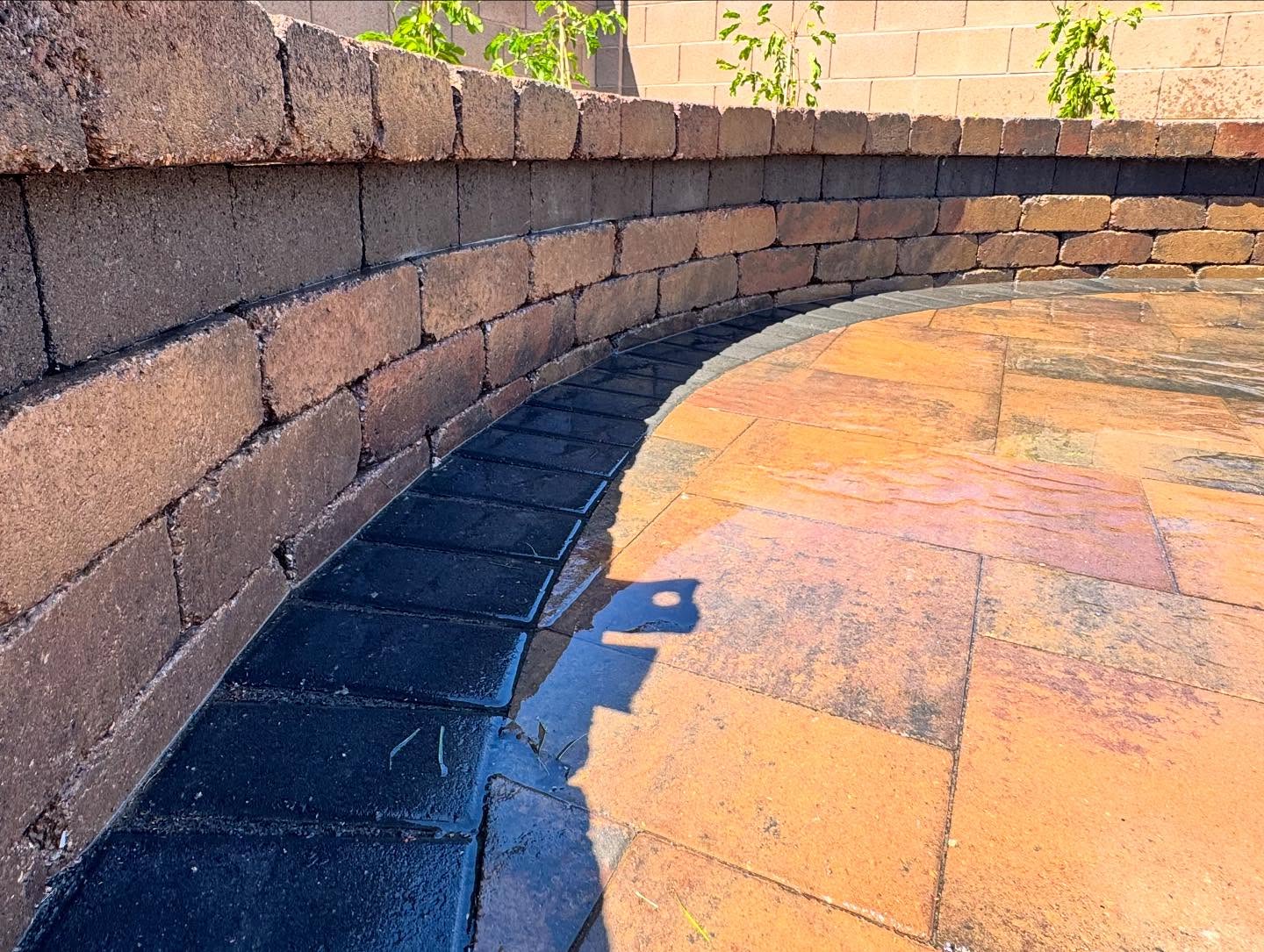 Stable built retaining wall